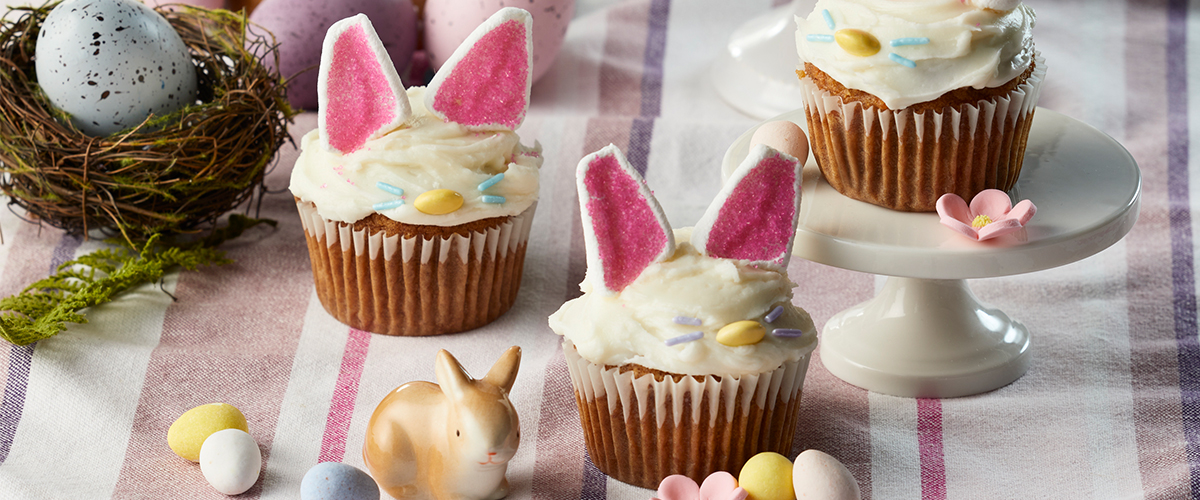 Cupcakes "lapins" de Pâques
